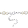 Sofia B. 5-10mm Cultured Freshwater Pearl Necklace with 3mm Sterling Silver Beads - 18+2 in.