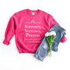 Sorrows Sorrows Prayers Graphic Sweatshirt