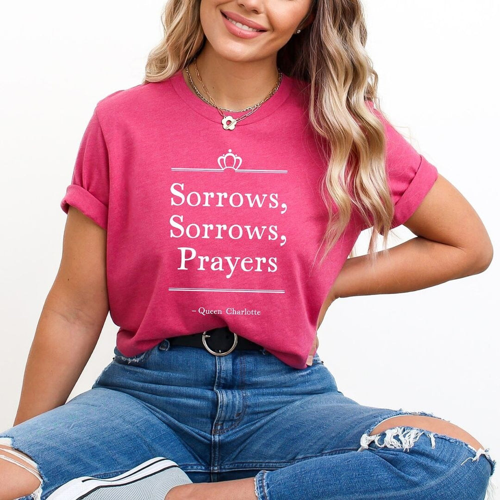 Sorrows Sorrows Prayers Short Sleeve Crewnneck Tee