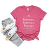 Sorrows Sorrows Prayers Short Sleeve Crewnneck Tee