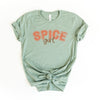 Spice Girl Varsity Cursive Short Sleeve Crewnneck Tee