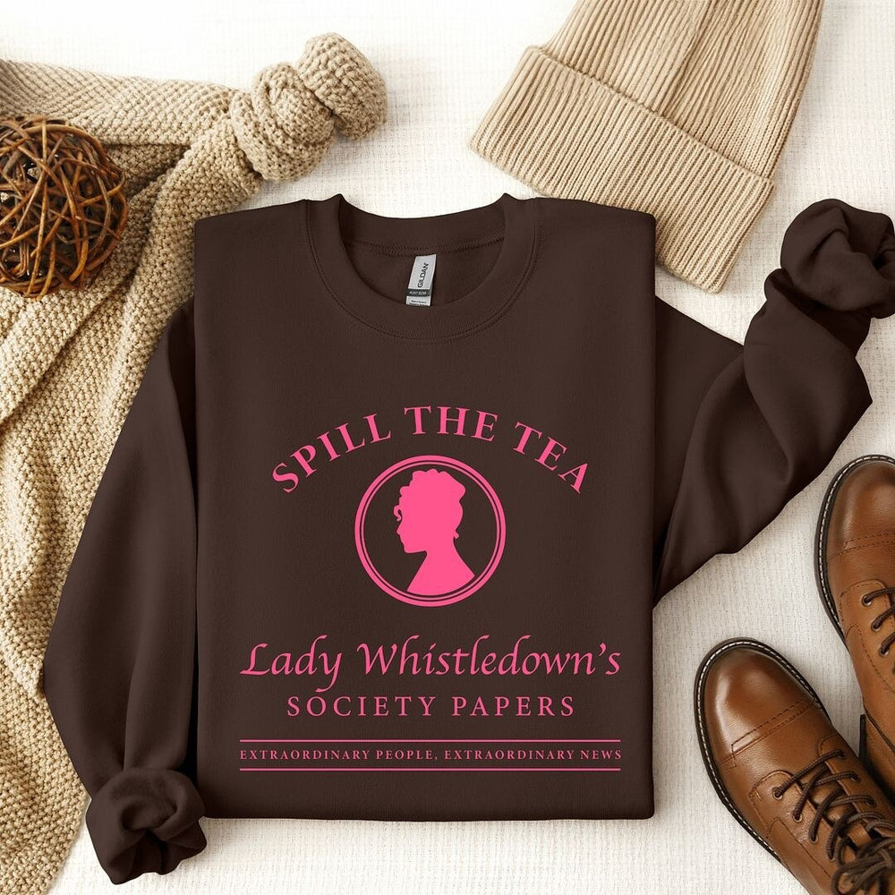 Spill The Tea Graphic Sweatshirt