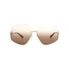 Chloé Square-Frame Metal Sunglasses - One Size