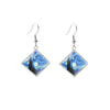 Starry Night Diamond Shaped Drop Earrings