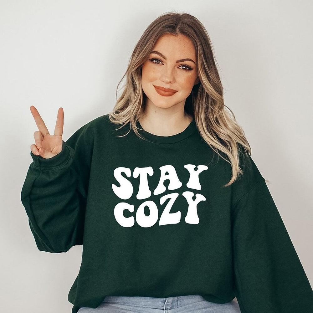 Stay Cozy Graphic Sweatshirt