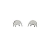 Sterling Silver Anteater Stud Earrings