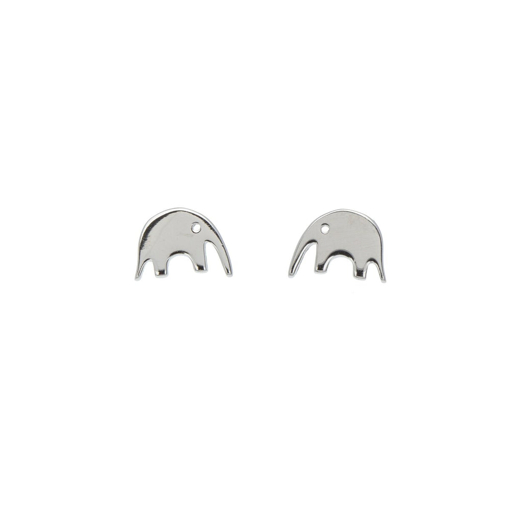 Sterling Silver Anteater Stud Earrings