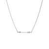 Sterling Silver Arrow Pendant Necklace