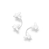 Sterling Silver Butterfly Ear Cuffs