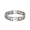 Sterling Silver Cut-out Star Ring