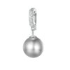 Sterling Silver Dangling Ball Charm