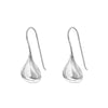 Sterling Silver Droplet Drop Earrings