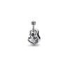 Sterling Silver Guitar Charm