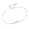 Sterling Silver Infinity Knot Bracelet