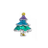 Sterling Silver Ombra Christmas Tree Charm