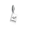 Sterling Silver Passport Dangling Charm