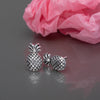 Sterling Silver Pineapple Stud Earrings