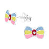 Sterling Silver Rainbow Bow Children