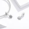 Sterling Silver Simple Snowflake Charm