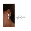 Sterling Silver Siwrled Anti-Loss Airpod Stud Earrings