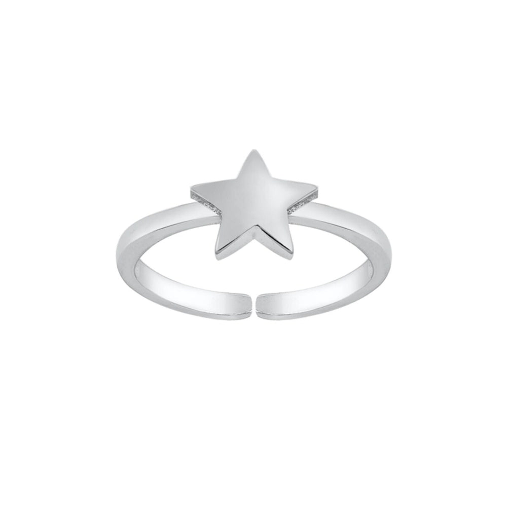 Sterling Silver Star Toe Ring