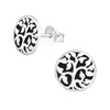 Sterling Silver Tree Life Stud Earrings