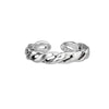 Sterling Silver Twisted Toe Ring