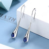 Sterling Silver Water Drop Earrings