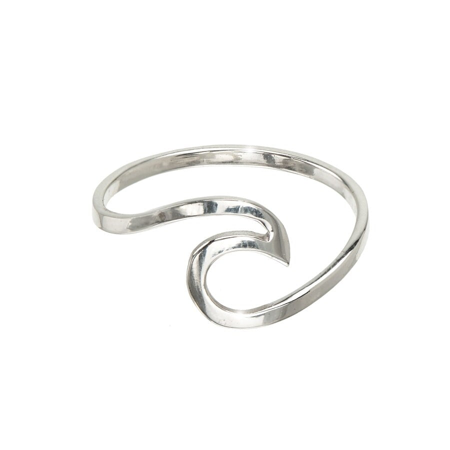 Sterling Silver Wave Ring