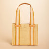 Straw Charlie Zip Tote