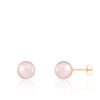 Stud Push back Earrings Pearl