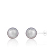 Stud Push back Earrings Pearl