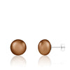 Stud Push back Earrings Pearl