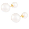 Stud Push back Earrings Pearl