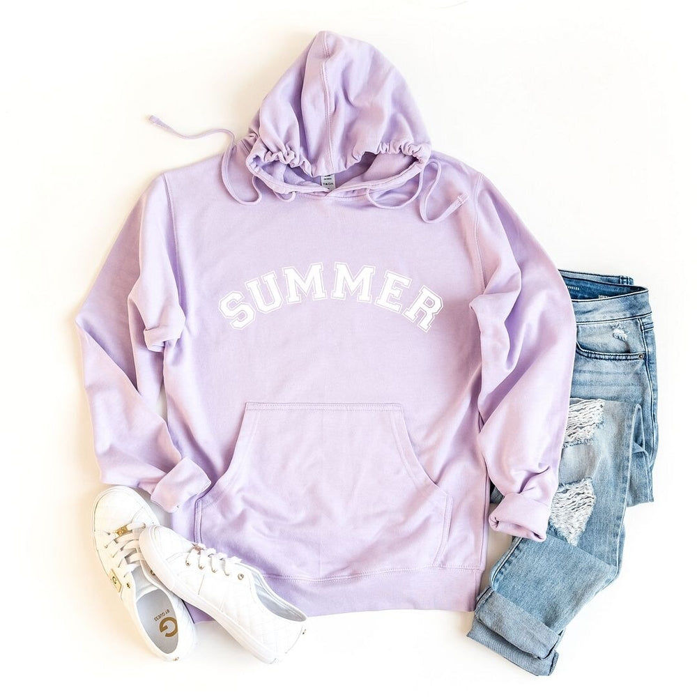 Summer Block Graphic Hoodie