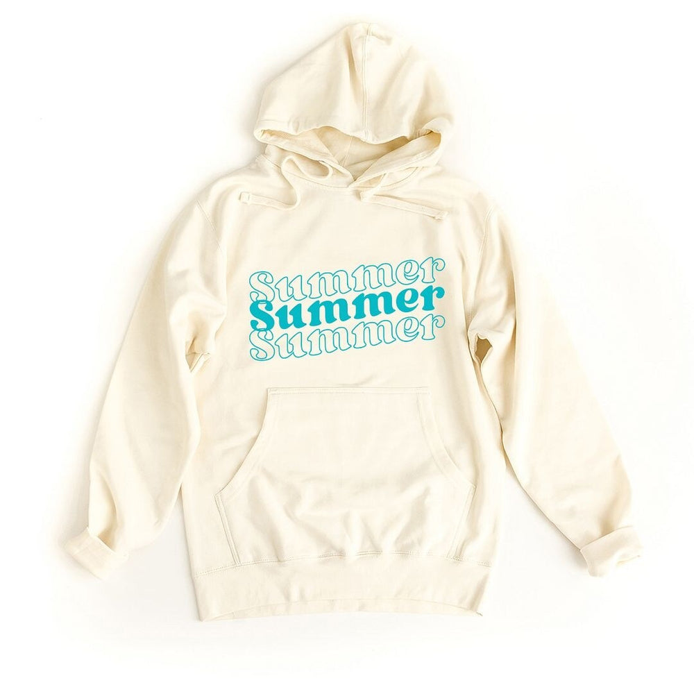 Summer Stacked Graphic Hoodie