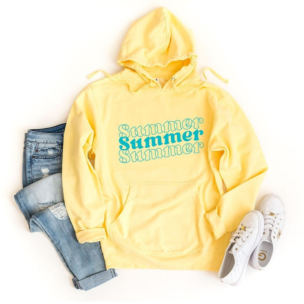 Summer Stacked Graphic Hoodie