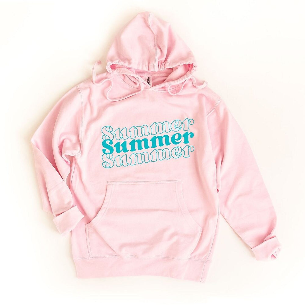 Summer Stacked Graphic Hoodie