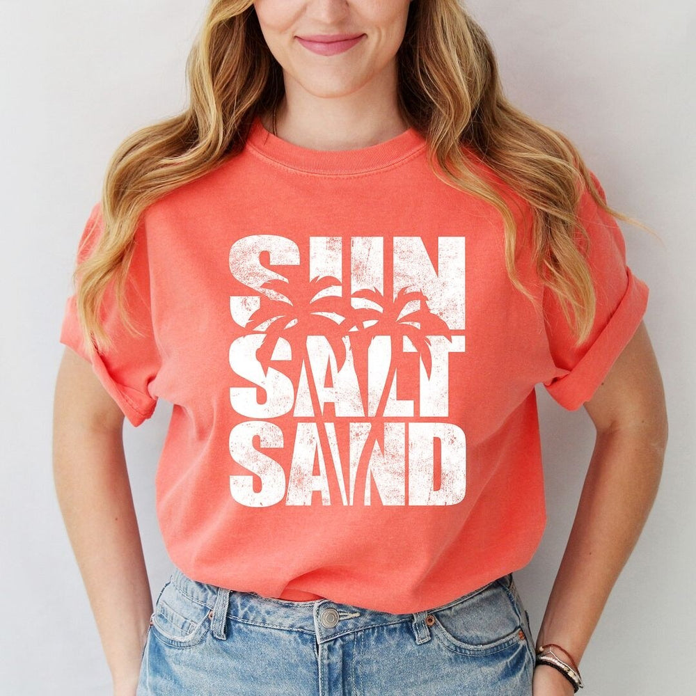 Sun Salt Sand Garment Dyed Tee