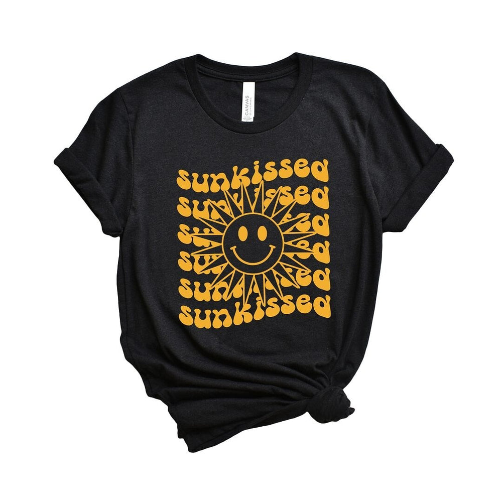 Sunkissed Stacked With Sun Short Sleeve Crewnneck Tee