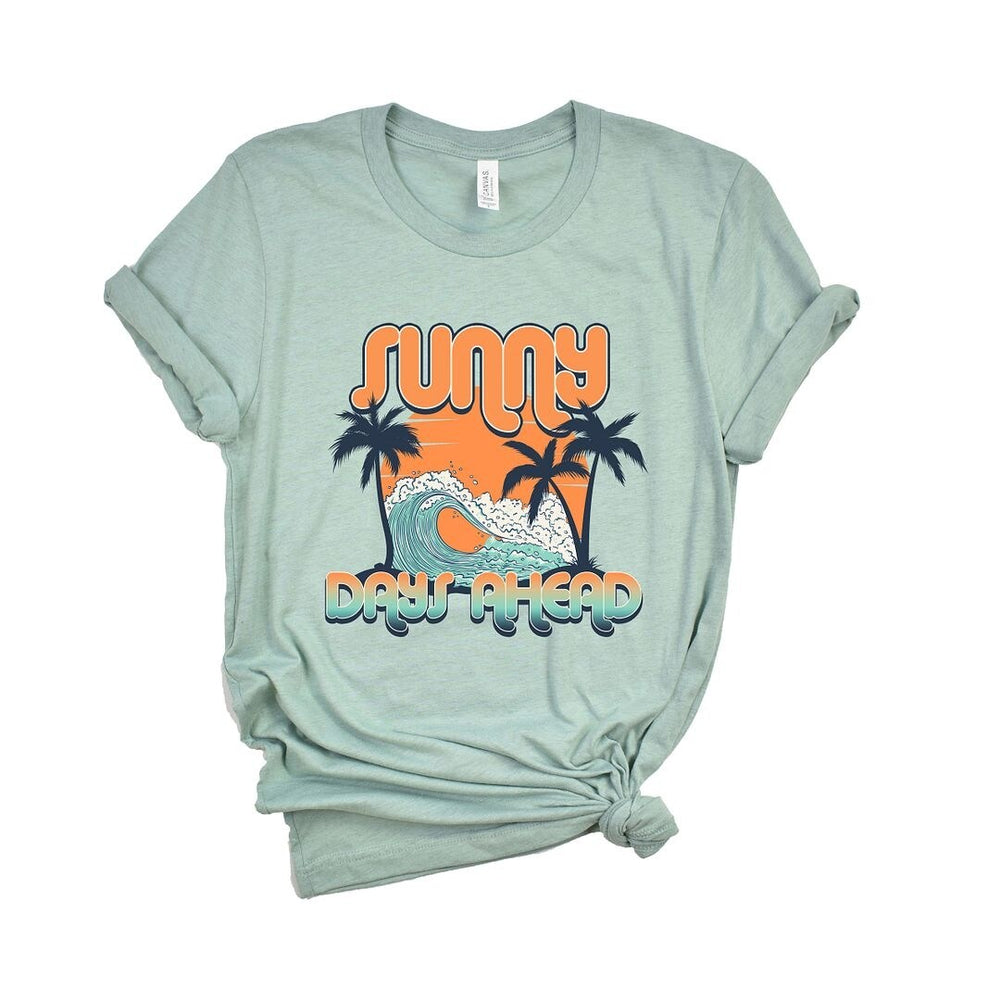 Sunny Days Ahead Short Sleeve Crewnneck Tee