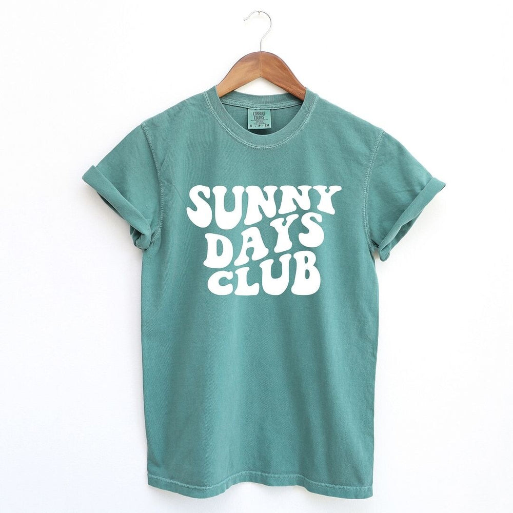 Sunny Days Club Garment Dyed Tee