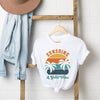 Sunshine And Good Vibes Short Sleeve Crewnneck Tee