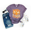 Sunshine On My Mind Orange Short Sleeve Crewnneck Tee