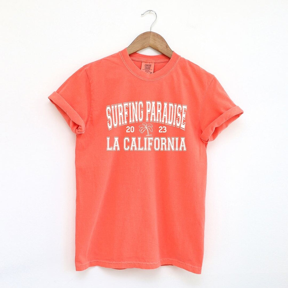 Surfing Paradise LA Garment Dyed Tee