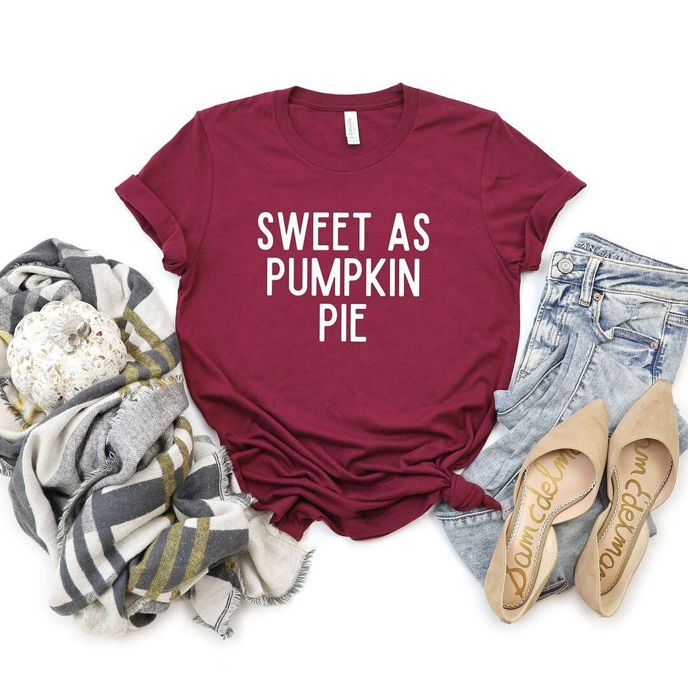 Sweet As Pumpkin Pie Short Sleeve Tee