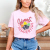 Sweet Summer Time Short Sleeve Crewnneck Tee