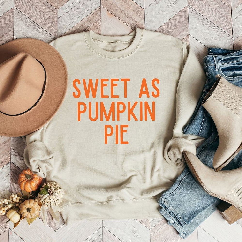 Sweet as Pumpkin Pie Graphic Sweatshirt