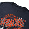 Syracuse University Orange Classic Football Unisex Adult Heathered Premium T Shirt