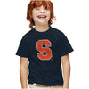 Syracuse University Primary Logo Distressed Kids T Shirt for Youth Boys and Girls